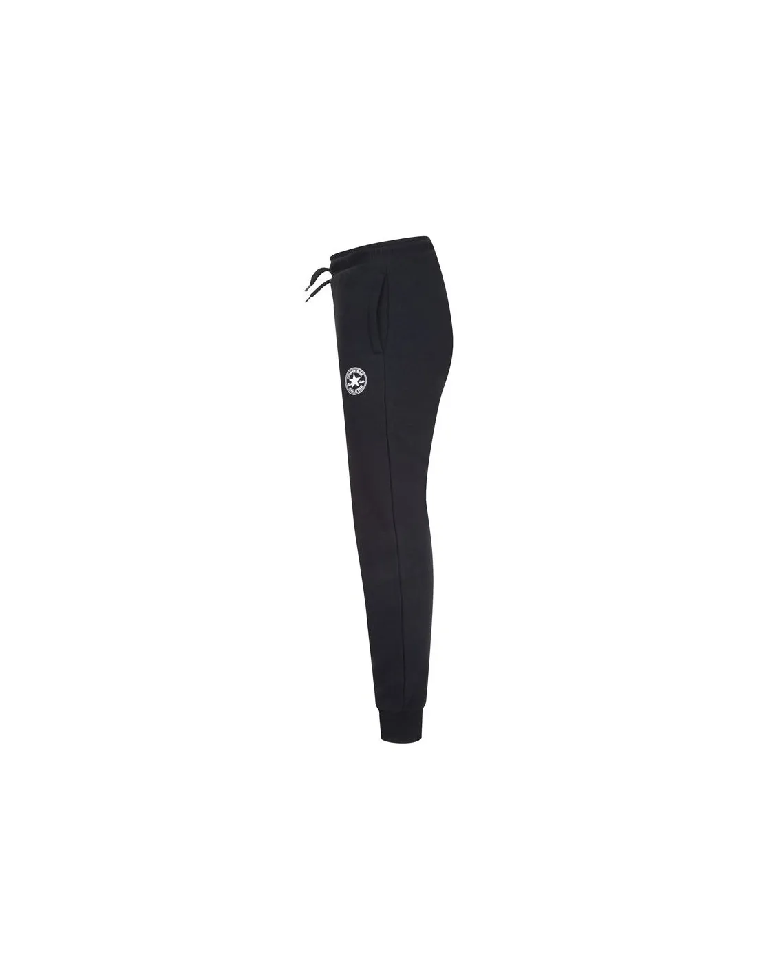 Pantalón Converse Signature Fleece Chuck Patch Negro/ Blanco Niño