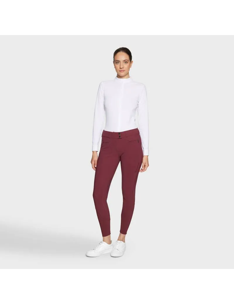 PANTALóN DE EQUITACIóN SAMSHIELD  CHLOE EMBROIDERY FULL GRIP FW24