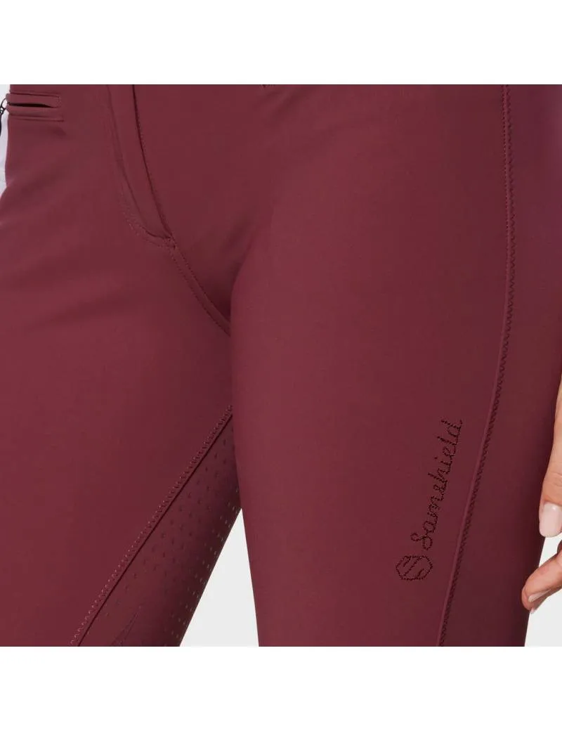 PANTALóN DE EQUITACIóN SAMSHIELD  CHLOE EMBROIDERY FULL GRIP FW24