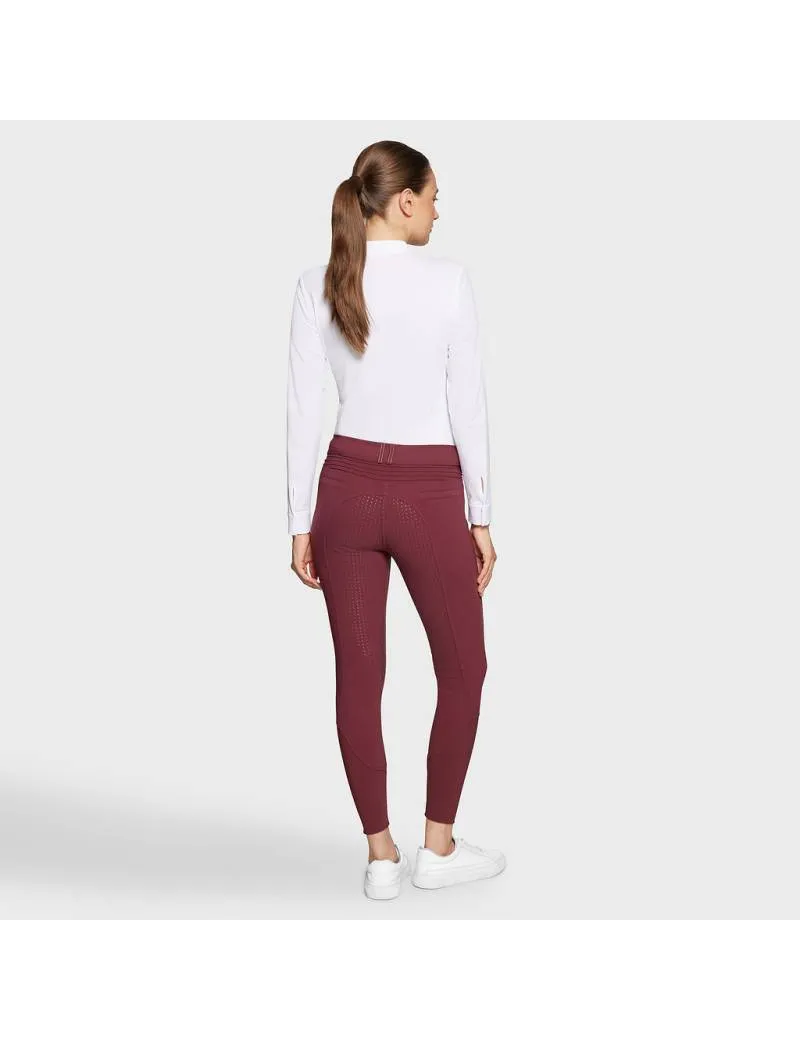 PANTALóN DE EQUITACIóN SAMSHIELD  CHLOE EMBROIDERY FULL GRIP FW24