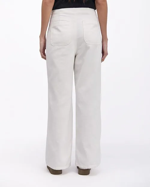 Pantalón Mujer Lari Blanco Optico