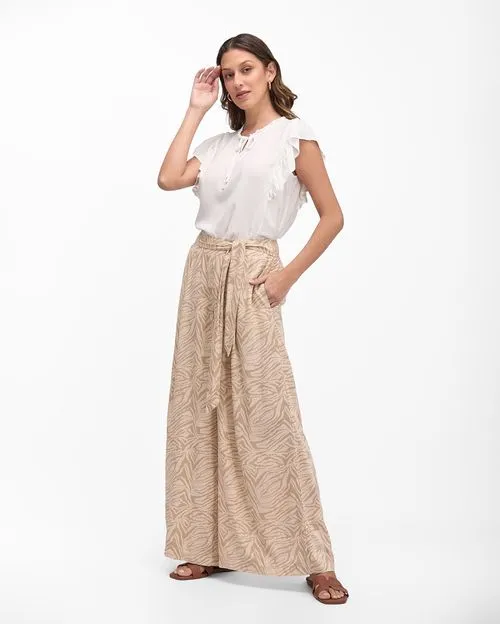 Pantalón Mujer Mayra Beige