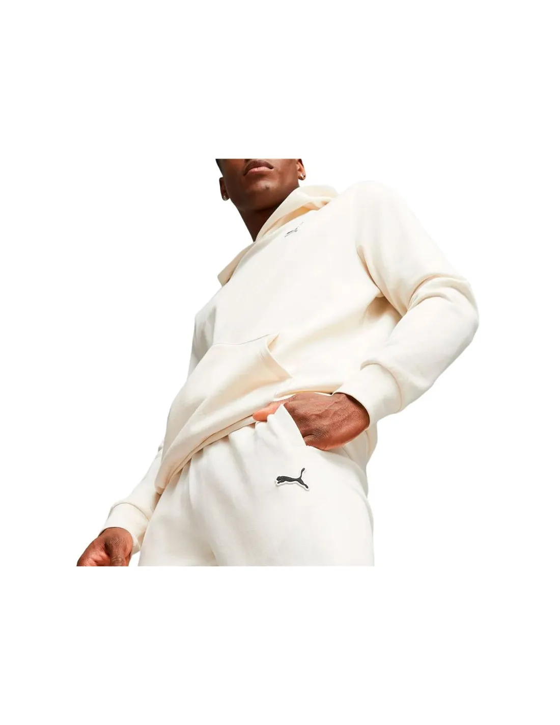 Pantalón Puma Better Essentials Hombre Blanco
