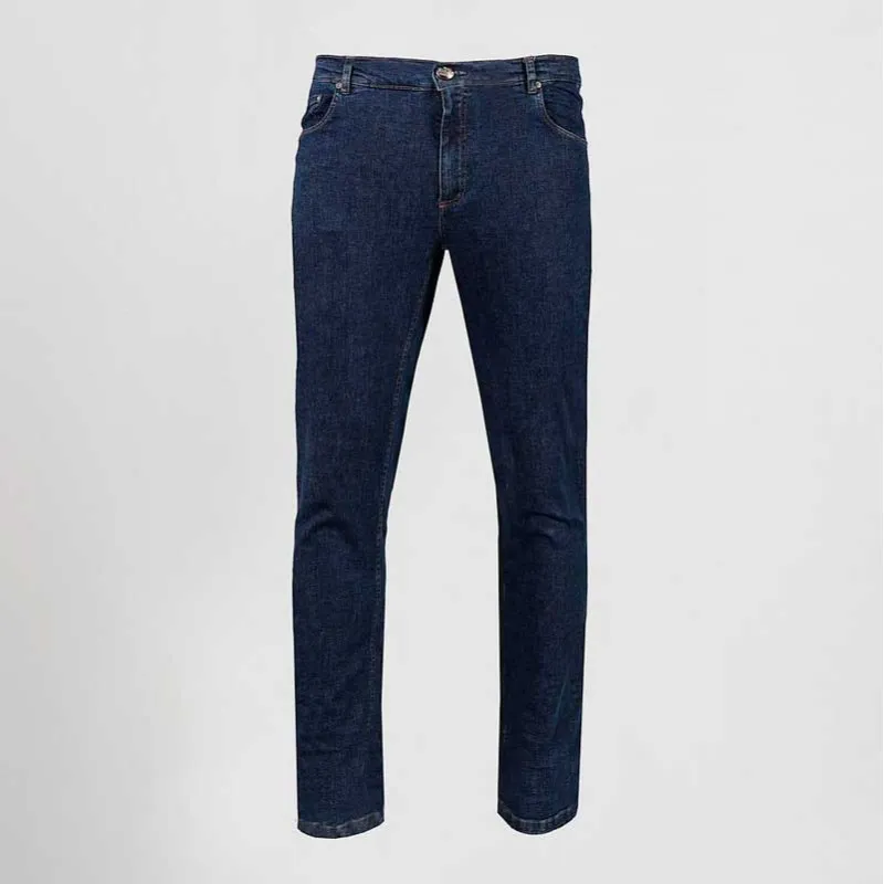PANTALóN VAQUERO ELáSTICO MARINO DE HOMBRE CASDY  GARY'S