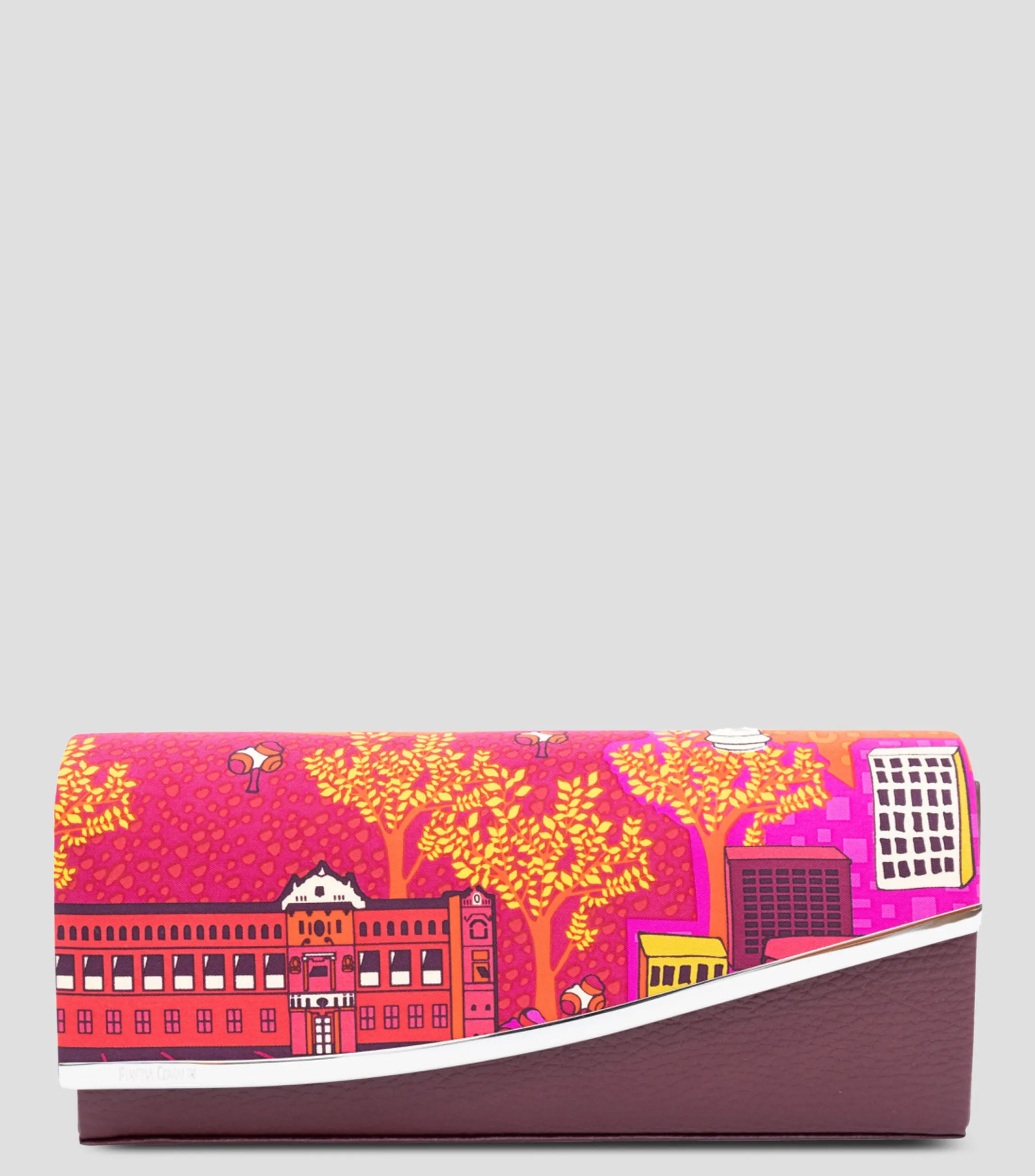 Pineda Covalin Bolso Clutch con estampado Mi Ciudad Mujer