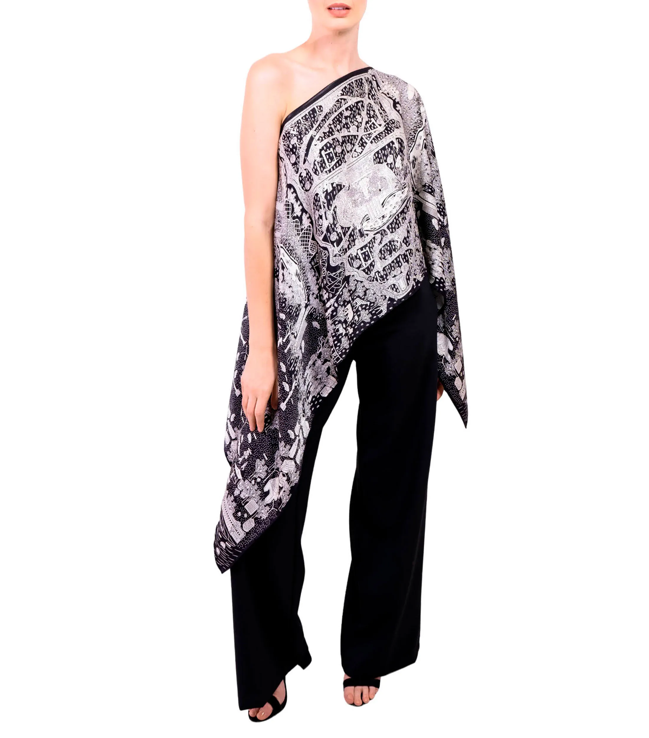 Pineda Covalin Túnica Estampada de mi Ciudad Mujer