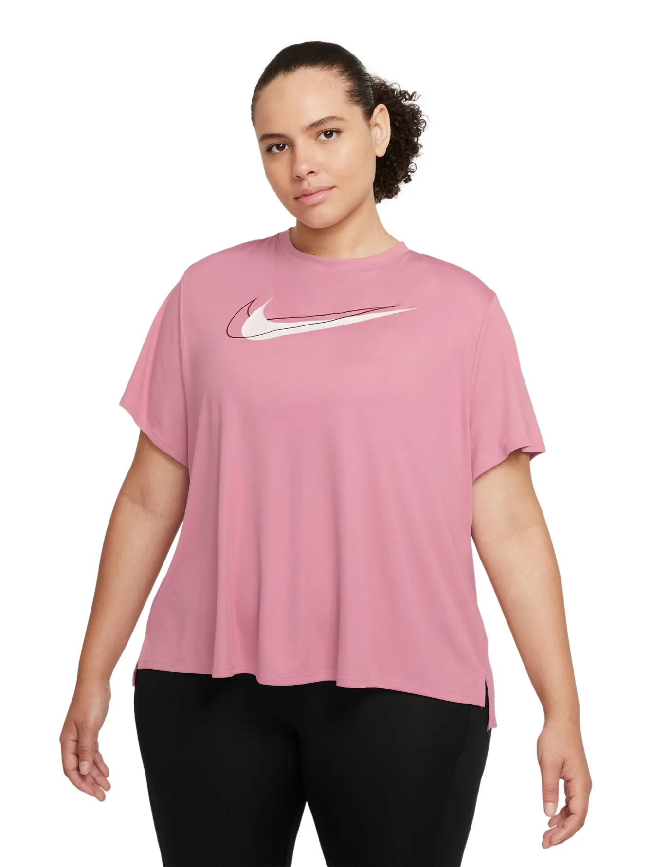 Playera Nike Dri Fit Swoosh Run Para Mujer