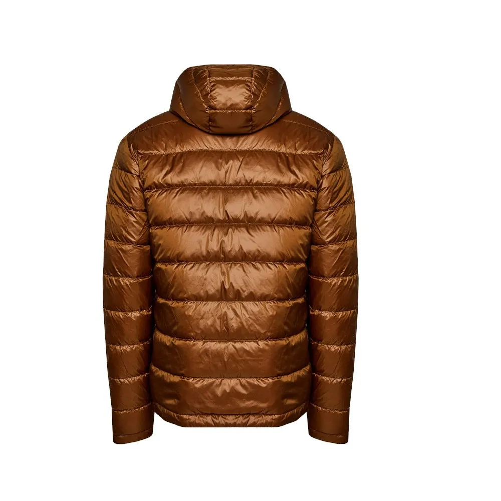 Plumón Reversible Blauer WBLUC06047 Color Crudo y Bronce