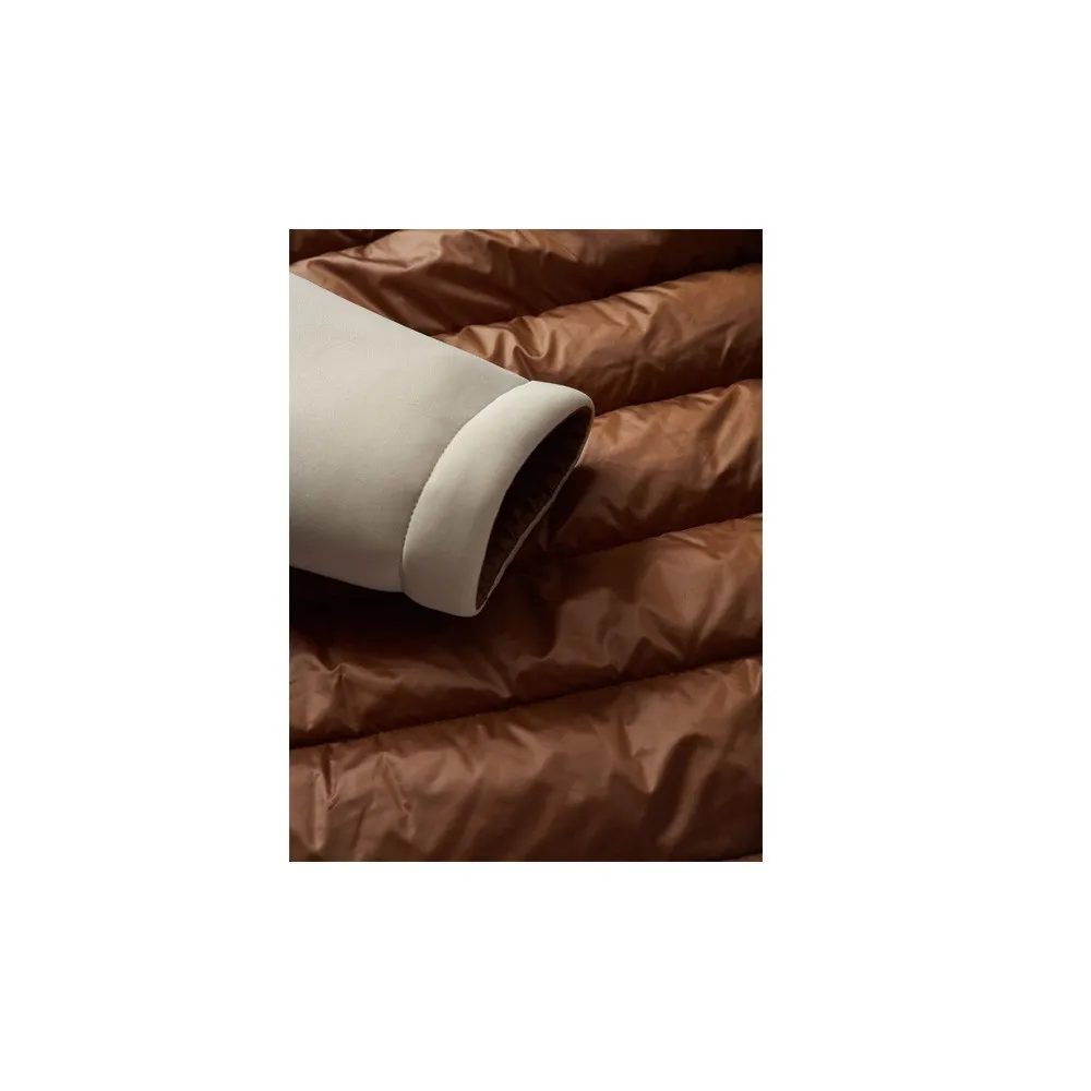Plumón Reversible Blauer WBLUC06047 Color Crudo y Bronce