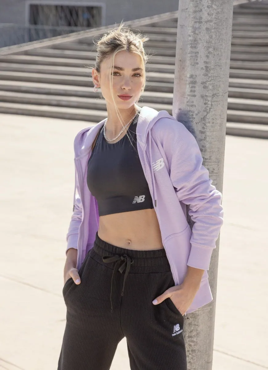 Polerón Lifestyle Mujer New Balance Lila