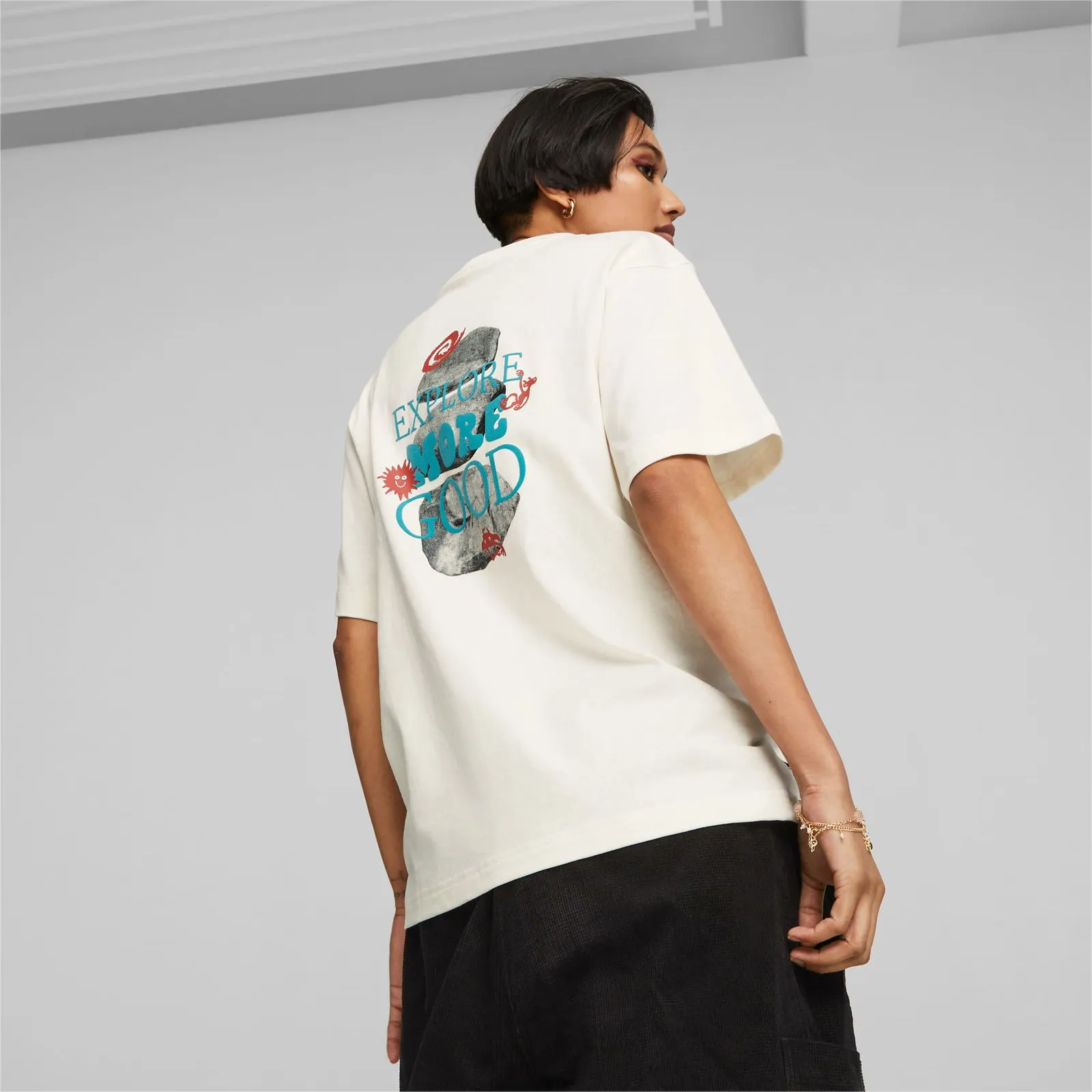 PUMA DOWNTOWN RELAXED GRAPHIC TSHIRT