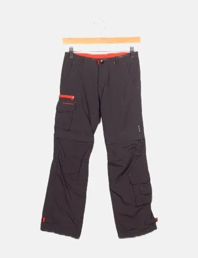 Quechua Pantalón deportivo gris