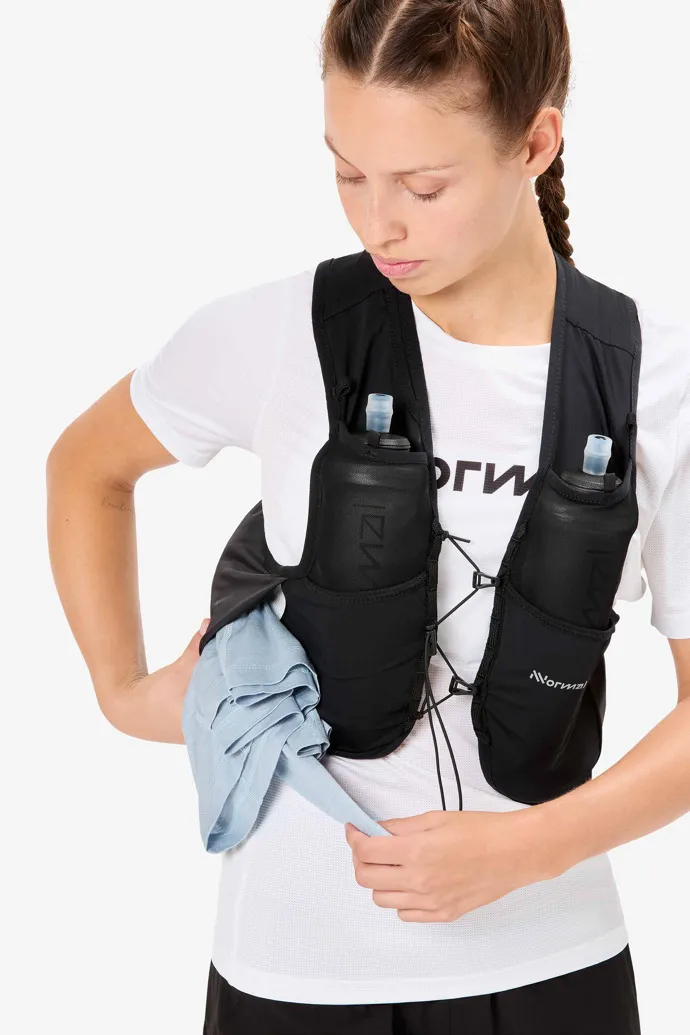 Race Vest 5L Chaleco de running negro para mujer