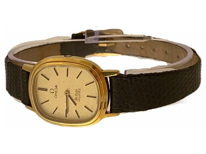 Reloj Omega "Vintage para mujer, Modelo DE VILLE Dorado 