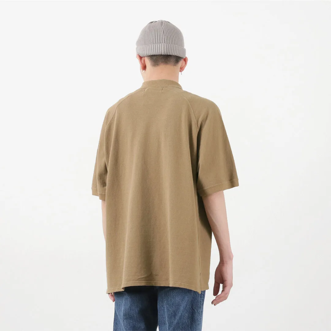 REMI RELIEF / 16 / CAMISETA DE PUNTADA DE SEMILLAS RAFIA