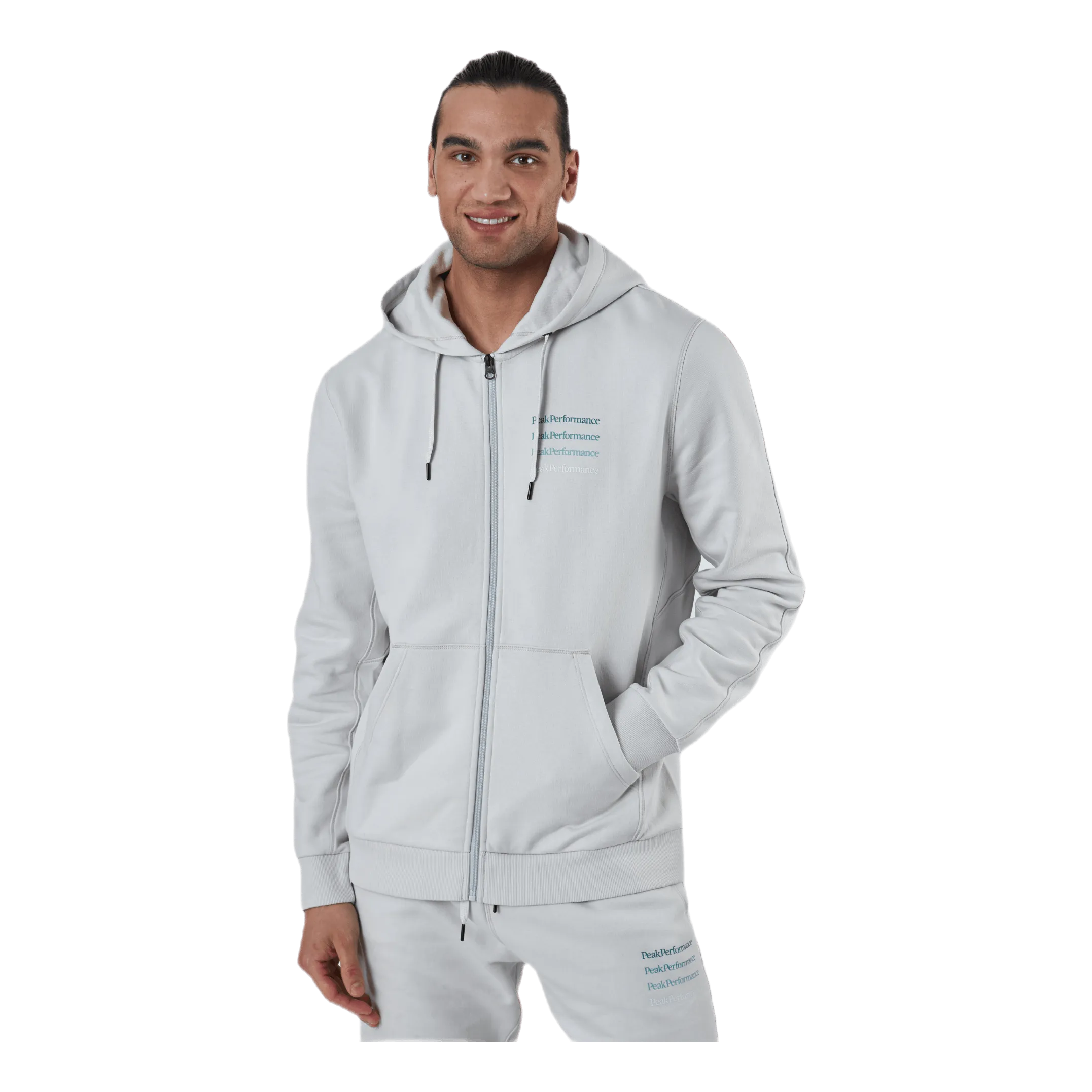 Rendimiento máximo Ground Zip Hood Grey