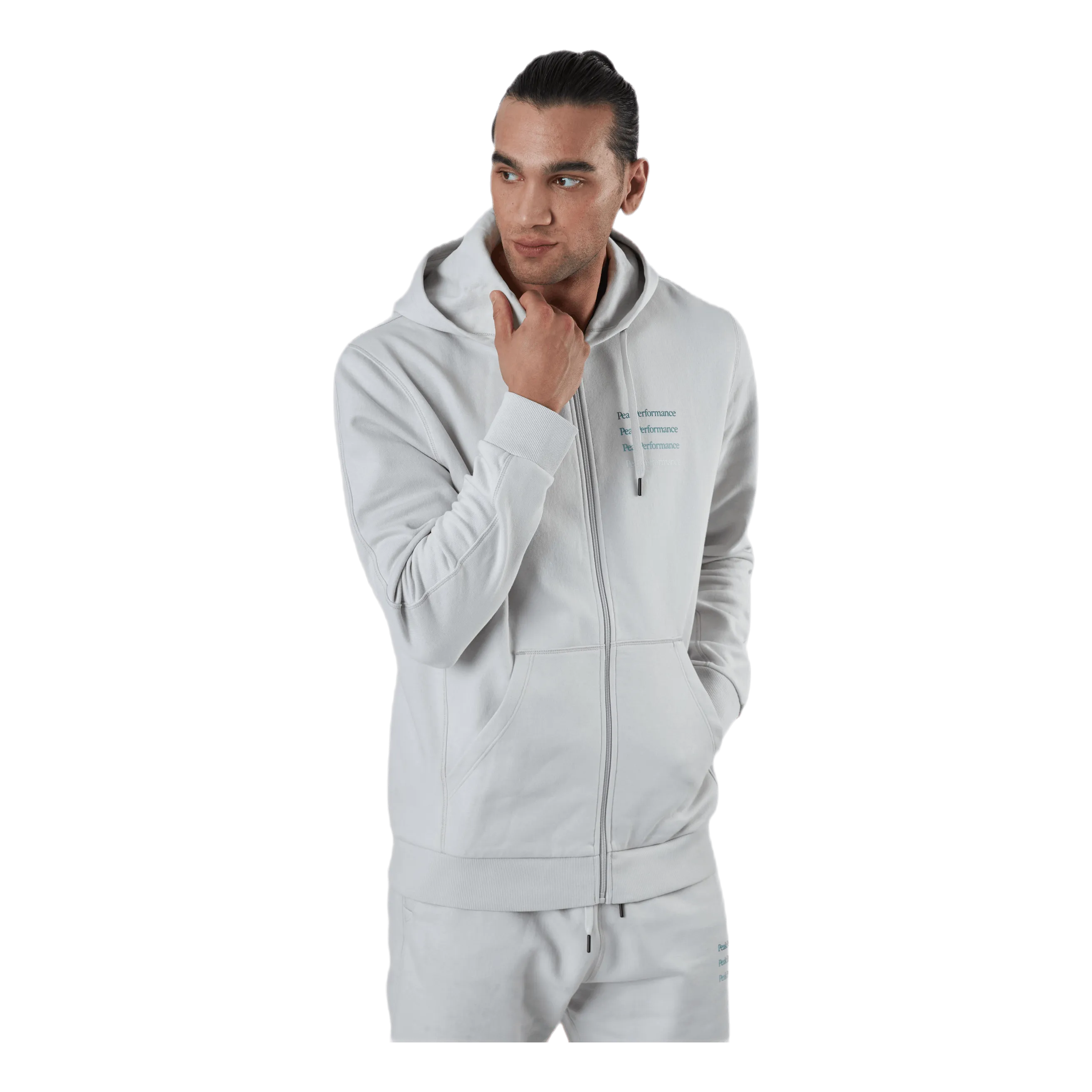 Rendimiento máximo Ground Zip Hood Grey