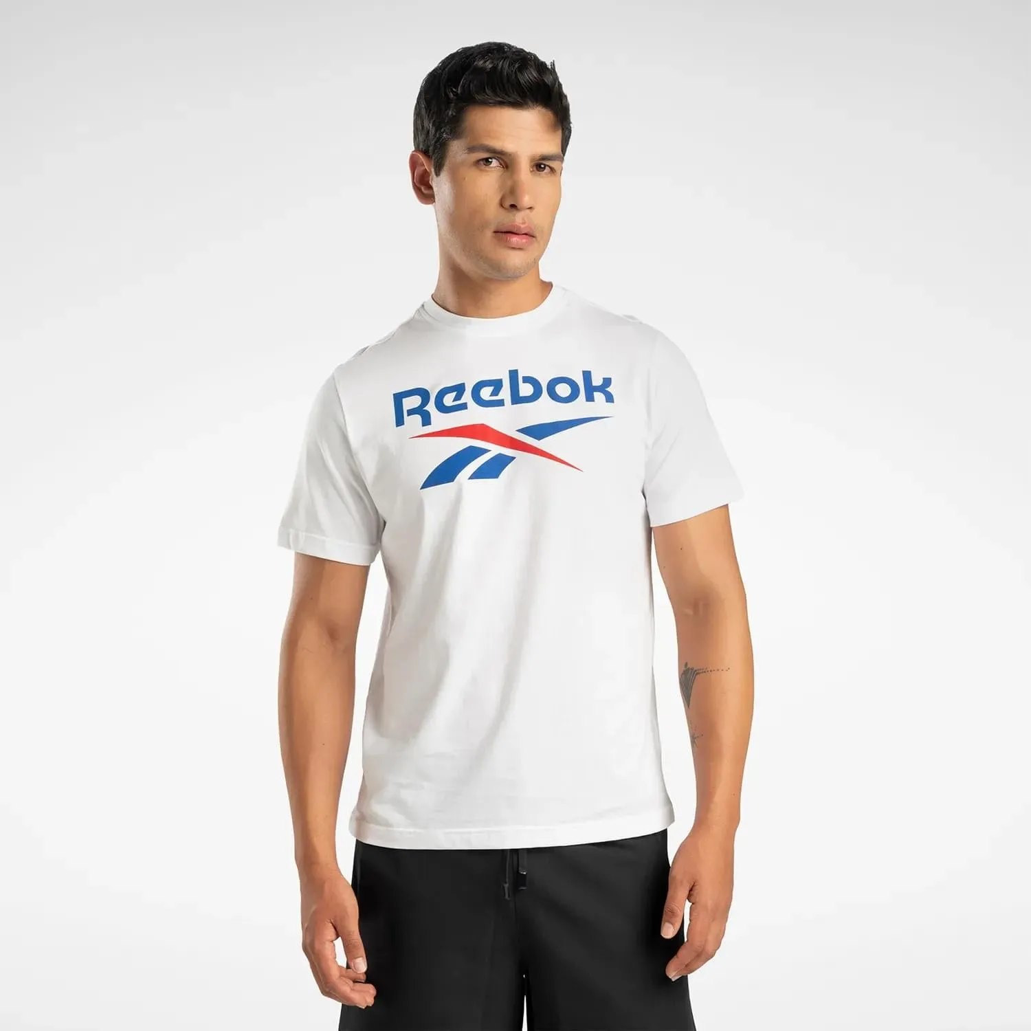 RI BIG STACKED LOGO TEE