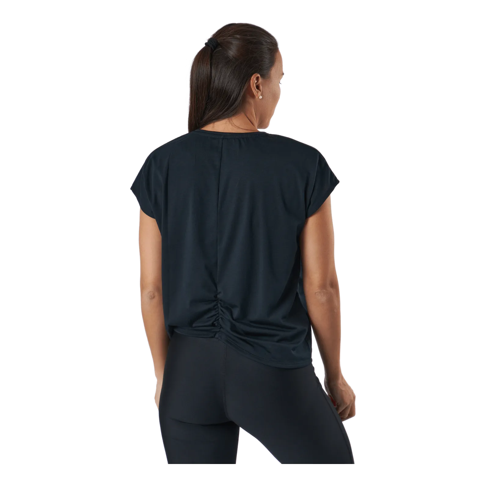 Röhnisch Split Back Tee Black