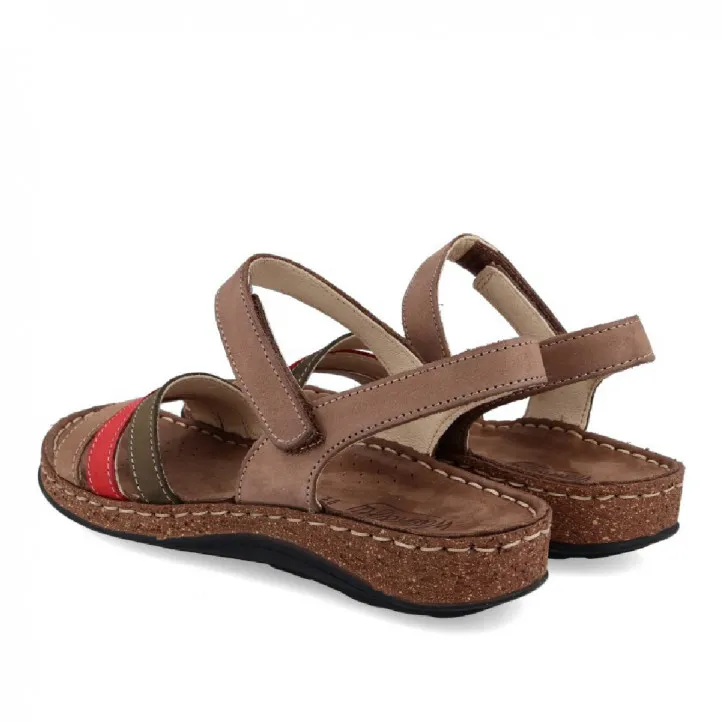 SANDALIA CUERO WALK AND FLY RAINBOWN 3861 42670 WALK AND FLY