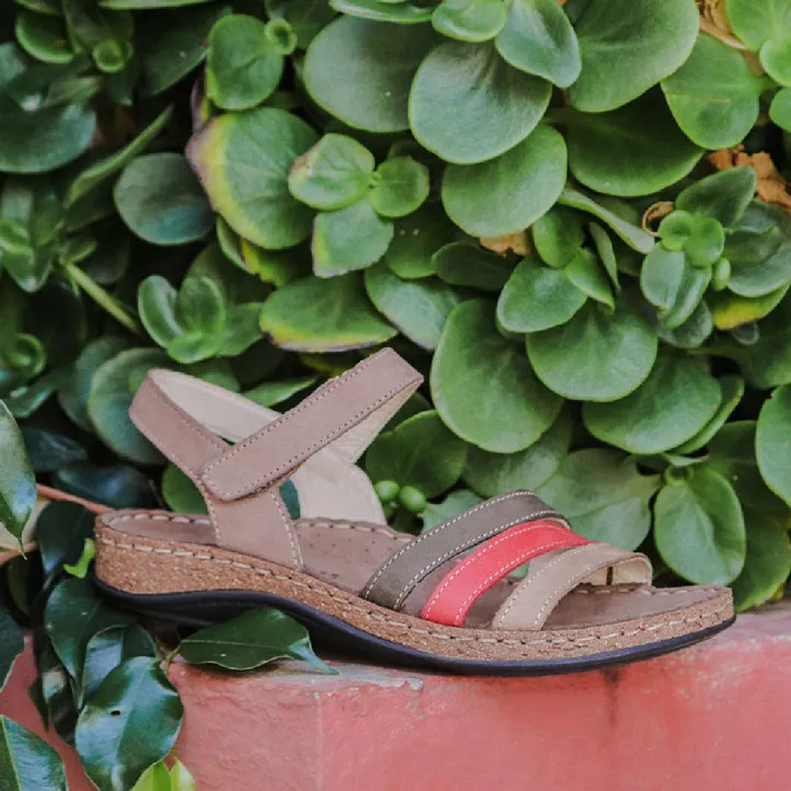 SANDALIA CUERO WALK AND FLY RAINBOWN 3861 42670 WALK AND FLY