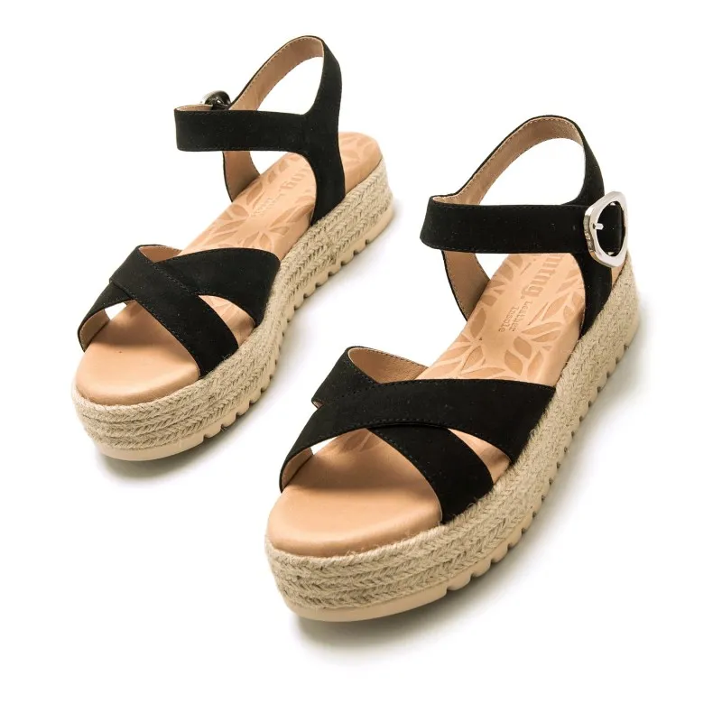 Sandalias Casual de Mujer MTNG AMELIE Negro 56875