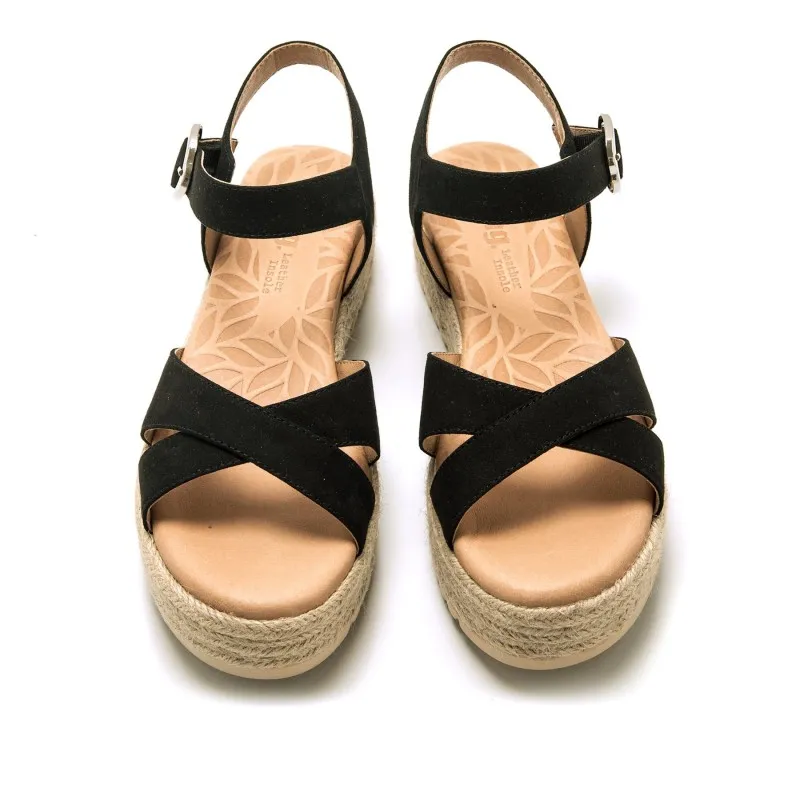 Sandalias Casual de Mujer MTNG AMELIE Negro 56875