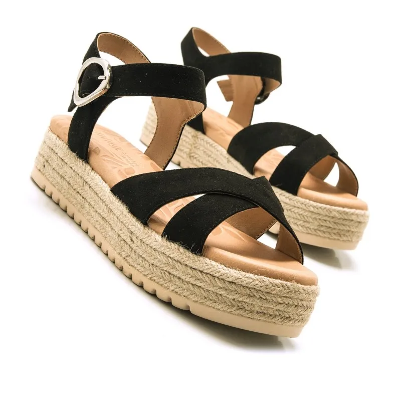 Sandalias Casual de Mujer MTNG AMELIE Negro 56875