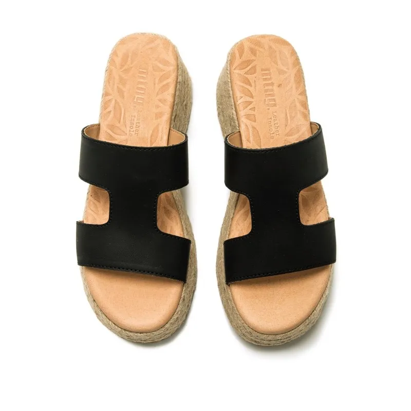 Sandalias Casual de Mujer MTNG GIORGIA Negro 56951
