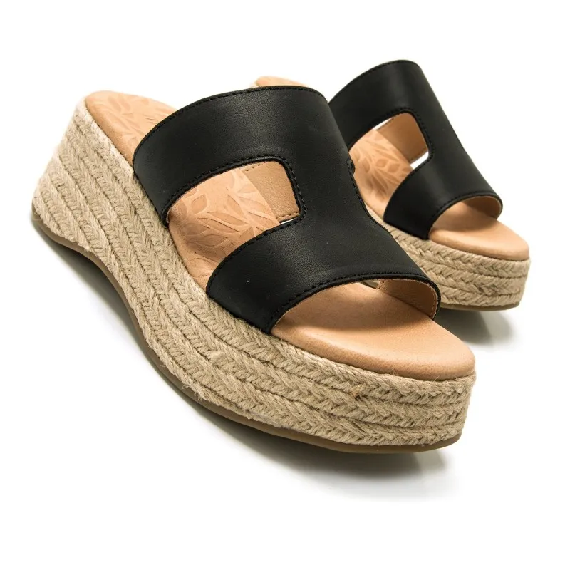Sandalias Casual de Mujer MTNG GIORGIA Negro 56951