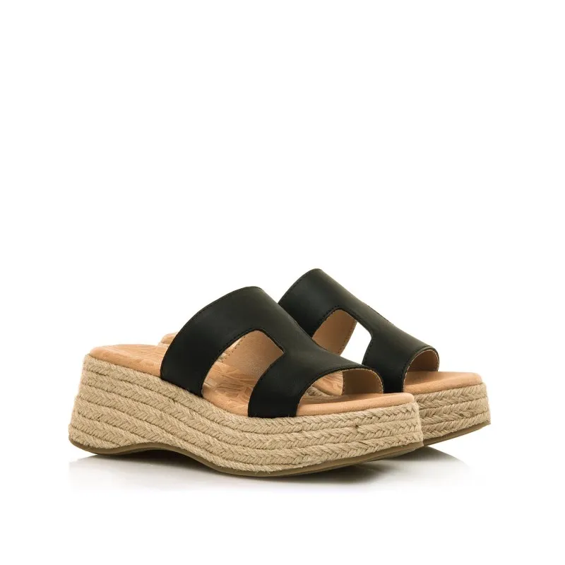 Sandalias Casual de Mujer MTNG GIORGIA Negro 56951