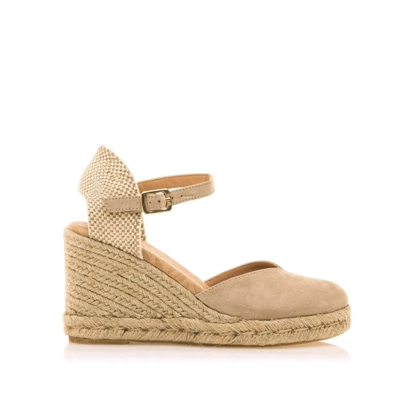 Sandalias Casual de Mujer MTNG LOUISA Beige 56584