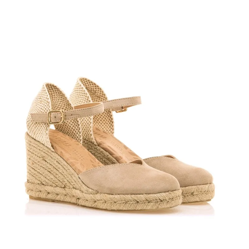 Sandalias Casual de Mujer MTNG LOUISA Beige 56584