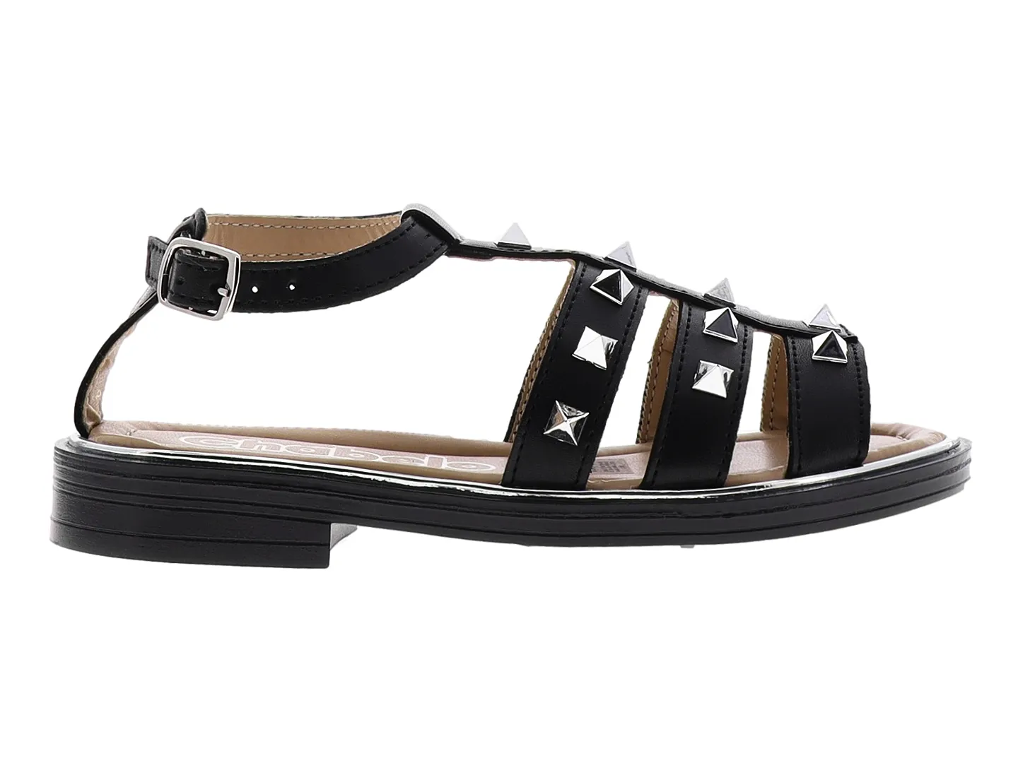 SANDALIAS CHABELO C102A NEGRO PARA NIñA