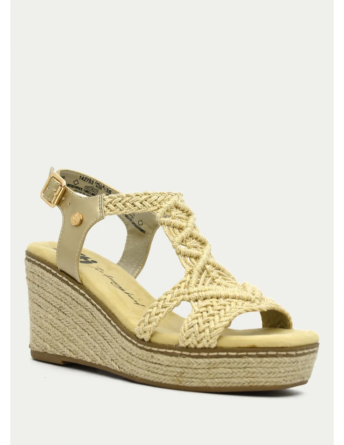 SANDALIAS XTI 142753 ORO 