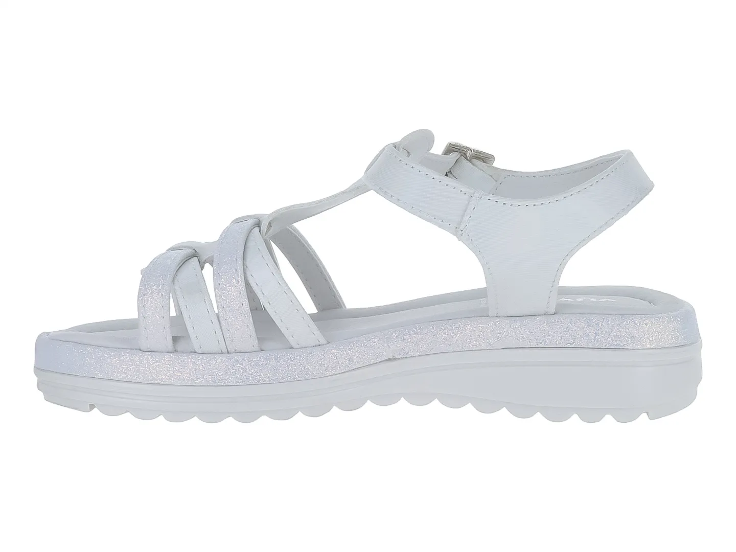 Sandalias Yuyin 24023 Blanco Para Niña