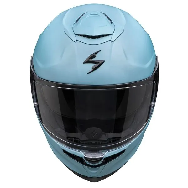 Scorpion Exo GT SP Air Solid Celestial Blue Mat + Kit bluetooth 5R Lite Solo 