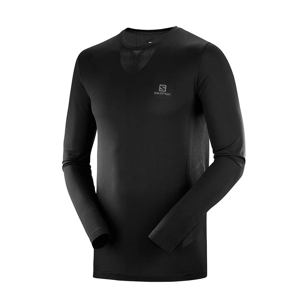 SENSE LS TEE MBLACK