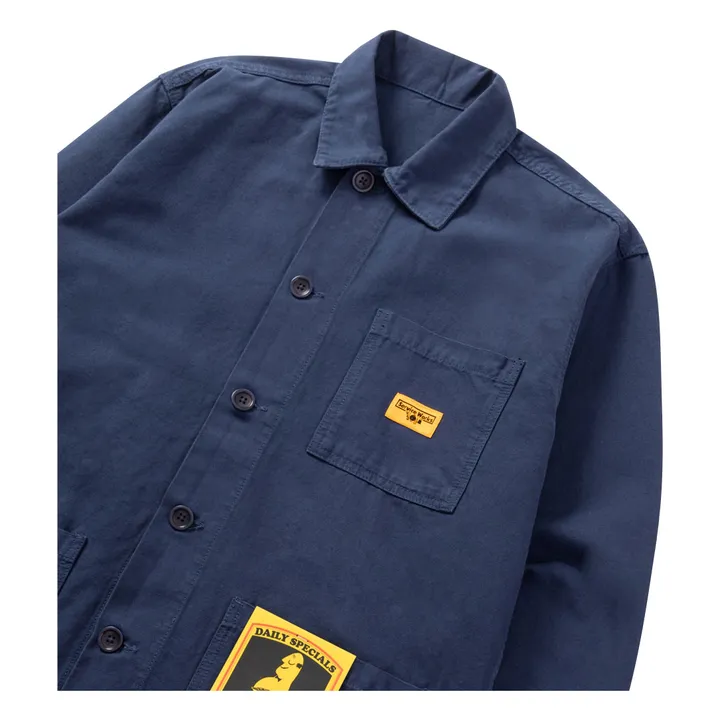 Service Works Chaqueta de algodón ecológico Coverall | Azul Marino