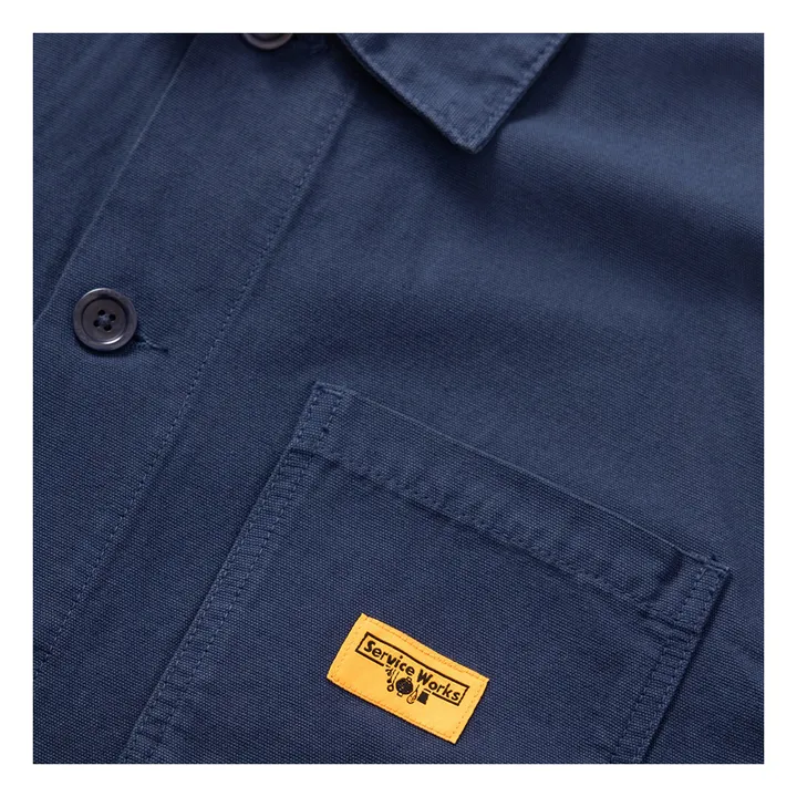 Service Works Chaqueta de algodón ecológico Coverall | Azul Marino