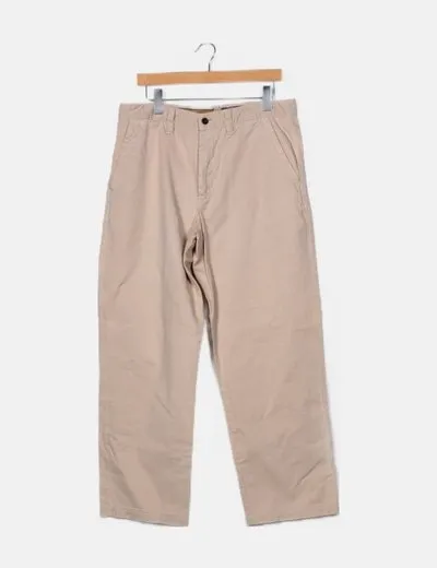 Springfield Pantalón beige básico