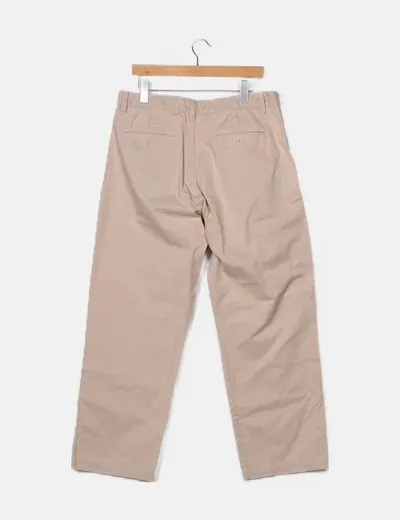 Springfield Pantalón beige básico