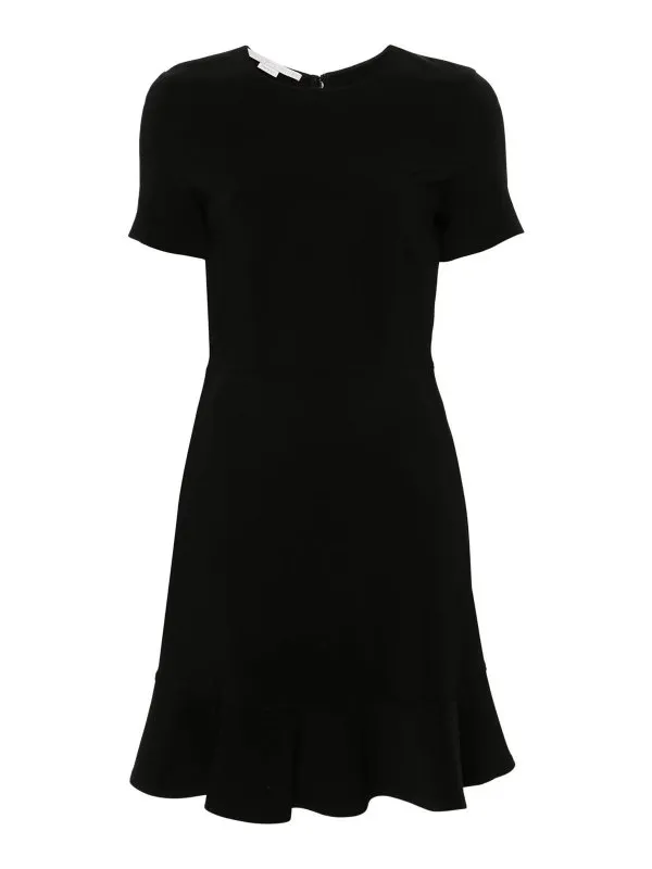 STELLA MCCARTNEY VESTIDO MIDI  NEGRO