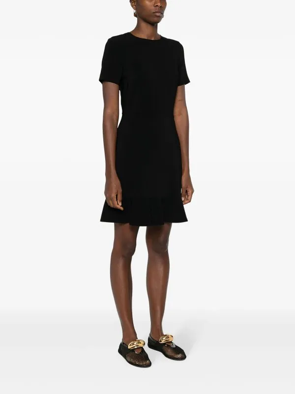 STELLA MCCARTNEY VESTIDO MIDI  NEGRO