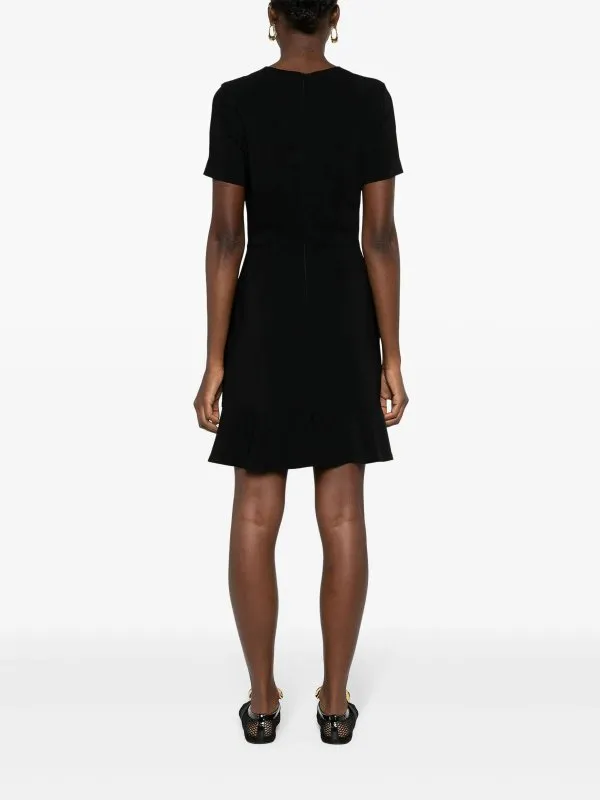 STELLA MCCARTNEY VESTIDO MIDI  NEGRO