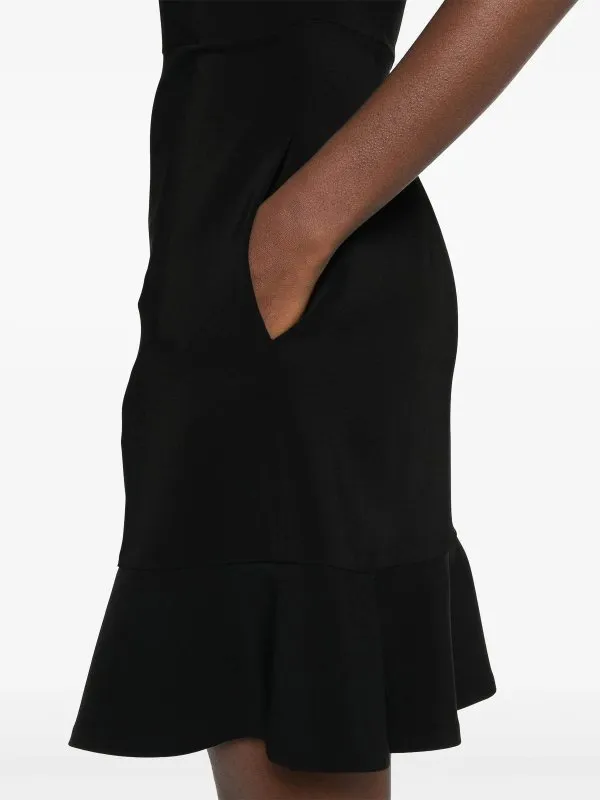 STELLA MCCARTNEY VESTIDO MIDI  NEGRO