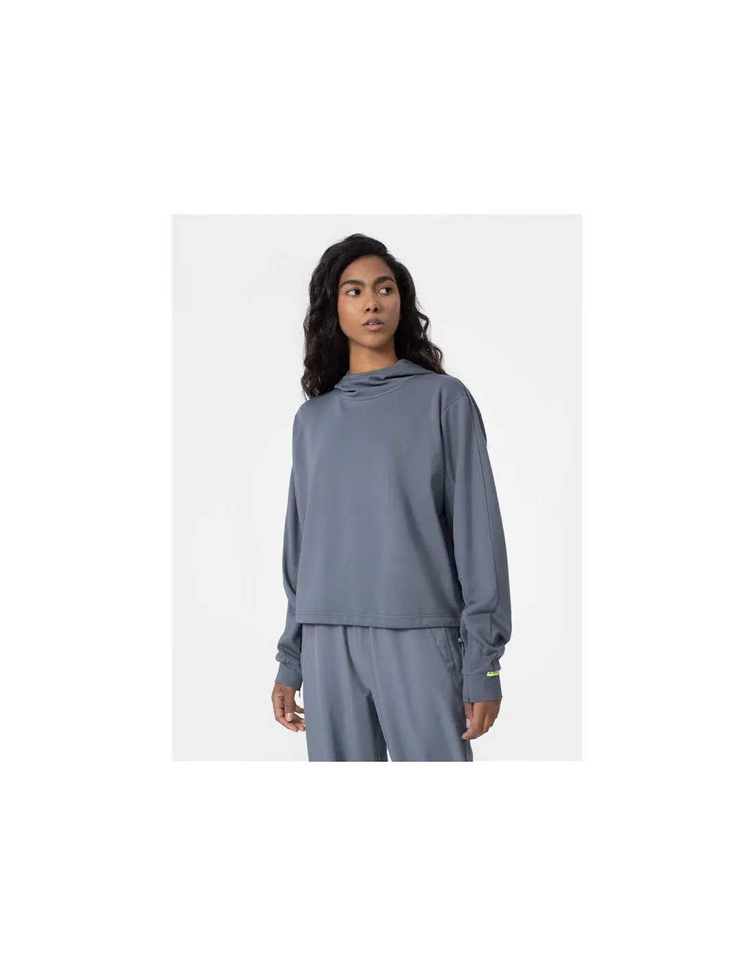 Sudadera 4F gris Mujer