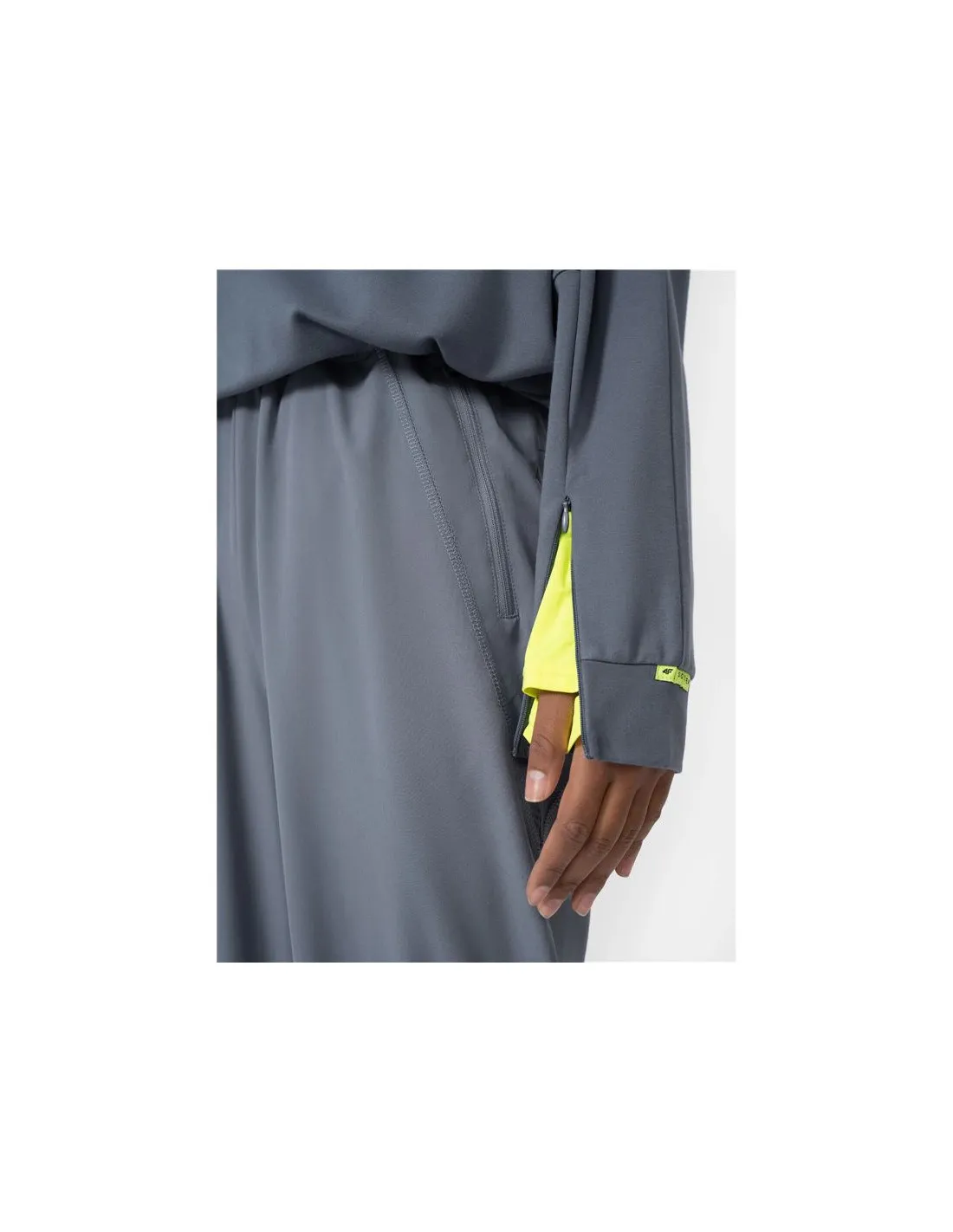 Sudadera 4F gris Mujer
