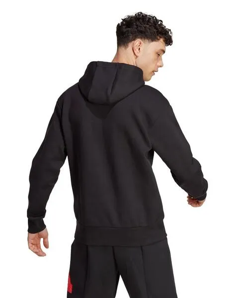 Sudadera Capucha Adidas Future Icons  Negro