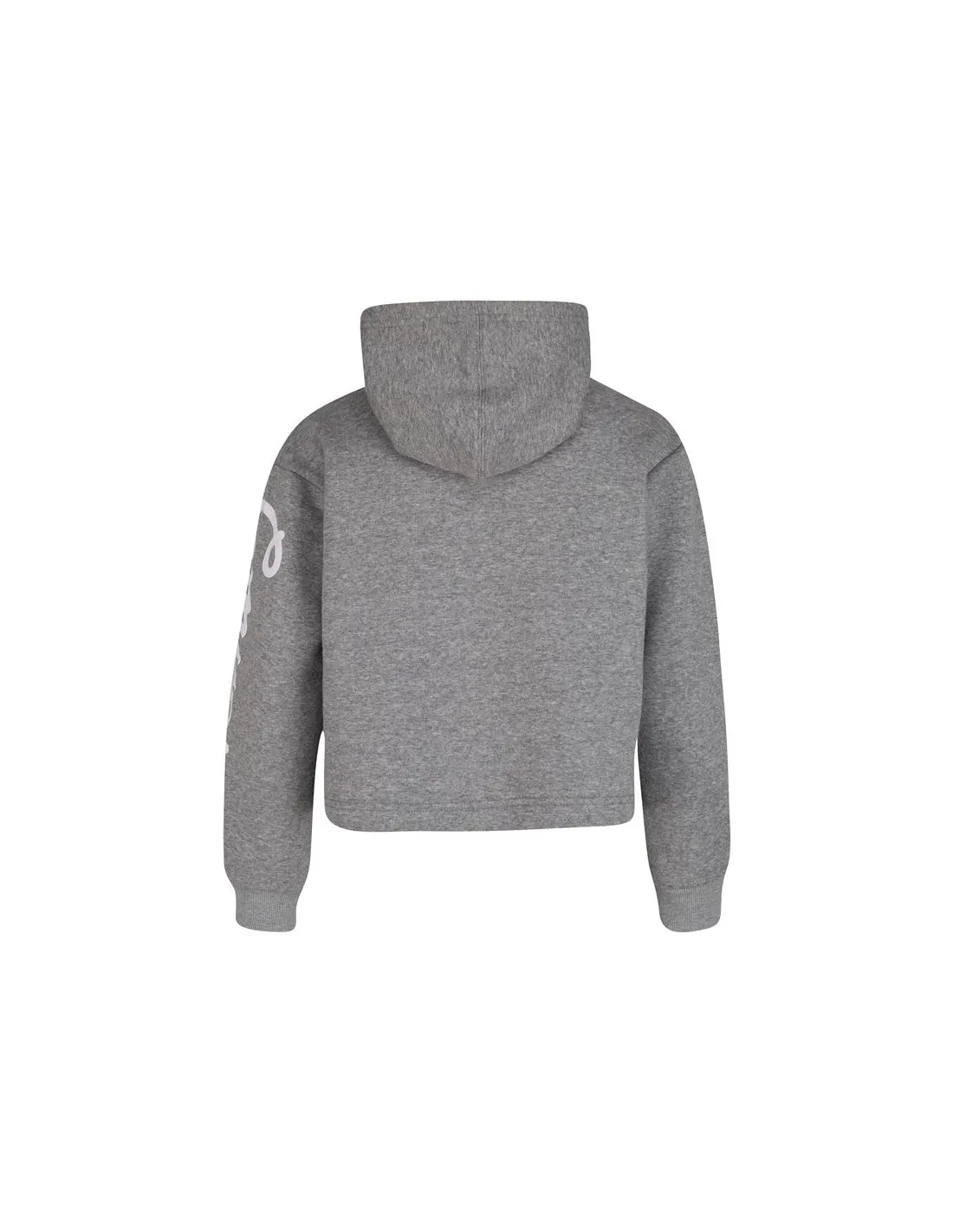Sudadera Converse Chuck Patch Crop G Grey